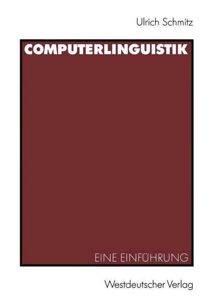 Produktbild: Computerlinguistik