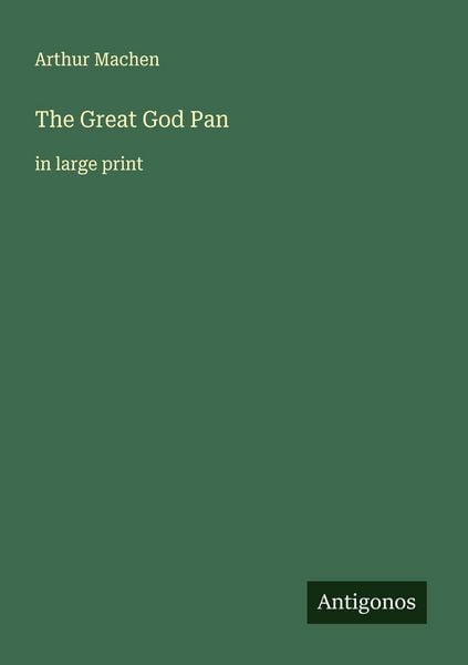 Produktbild: The Great God Pan