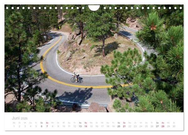 Produktbild: Colorado - H&ouml;henrausch mit dem Rennrad (Wandkalender 2026 DIN A4 quer), CALVENDO Monatskalender