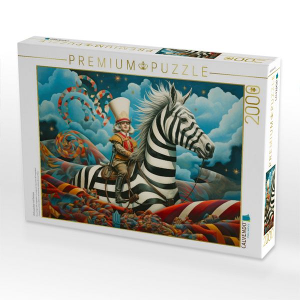 Produktbild: CALVENDO Puzzle Zirkuszauber mit Fantasie | 2000 Teile Lege-Gr&ouml;&szlig;e 90x67cm Foto-Puzzle f&uuml;r gl&uuml;ckliche Stunden