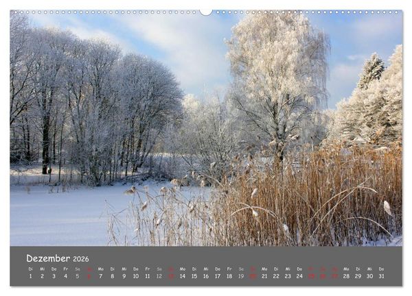 Produktbild: Wundersch&ouml;ne Landschaften des Nordens (Wandkalender 2026 DIN A2 quer), CALVENDO Monatskalender