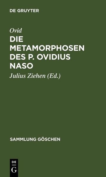 Produktbild: Die Metamorphosen des P. Ovidius Naso