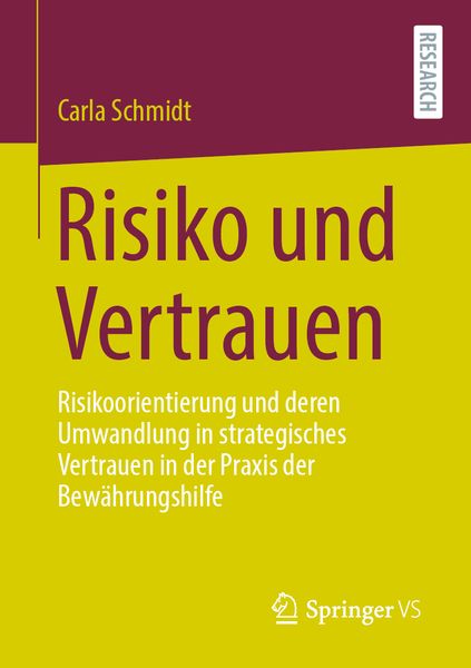 Produktbild: Risiko und Vertrauen