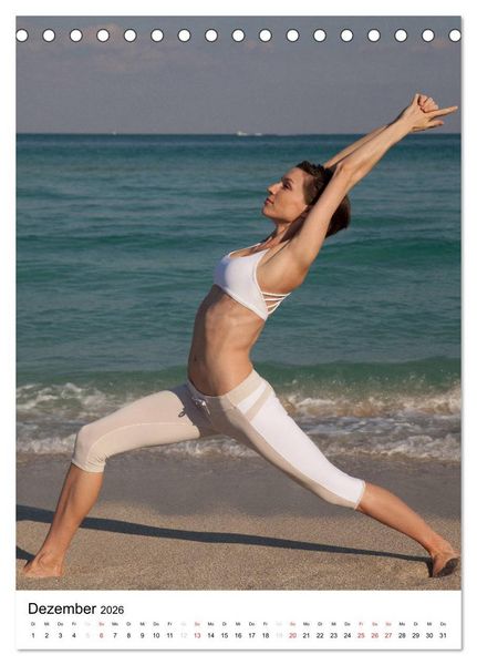 Produktbild: Yoga K&ouml;rperformen (Tischkalender 2026 DIN A5 hoch), CALVENDO Monatskalender