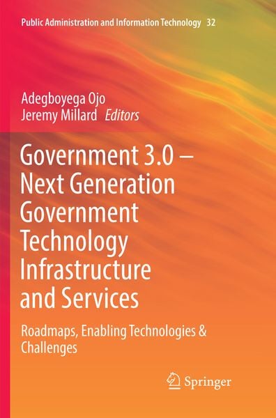 Produktbild: Government 3.0 &ndash; Next Generation Government Technology Infrastructure and Services