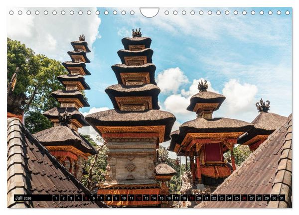 Produktbild: Bali Indonesien (Wandkalender 2026 DIN A4 quer), CALVENDO Monatskalender