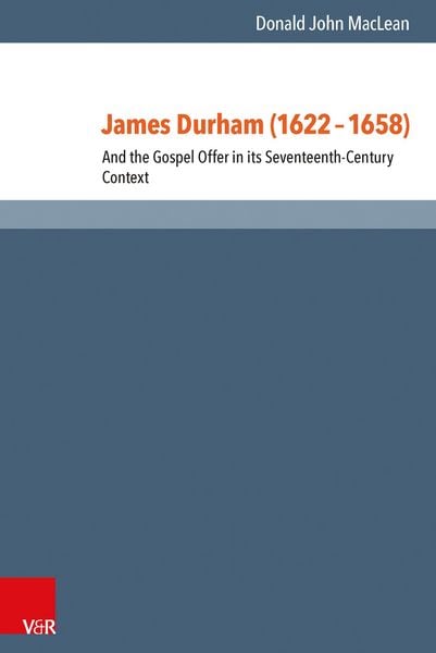 Produktbild: James Durham (1622&ndash;1658)