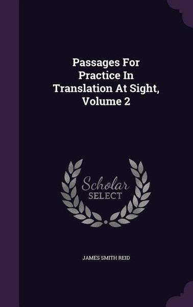Produktbild: Passages For Practice In Translation At Sight, Volume 2