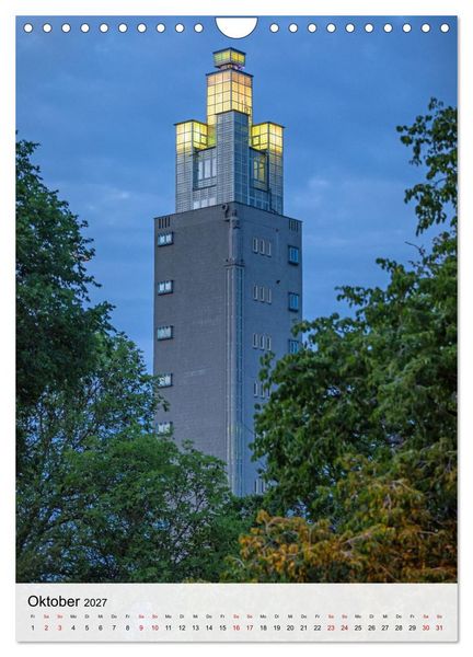 Produktbild: Magdeburg und das Licht am Ende des Tages (Wandkalender 2027 DIN A4 hoch), CALVENDO Monatskalender