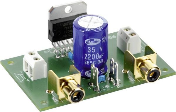 Produktbild: Stereo-Verst&auml;rker Bausatz 9 V/DC, 12 V/DC, 18 V/DC 35W 2Ω