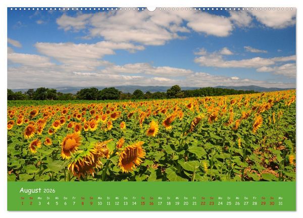 Produktbild: Quer durch S&uuml;dfrankreich (hochwertiger Premium Wandkalender 2026 DIN A2 quer), Kunstdruck in Hochglanz