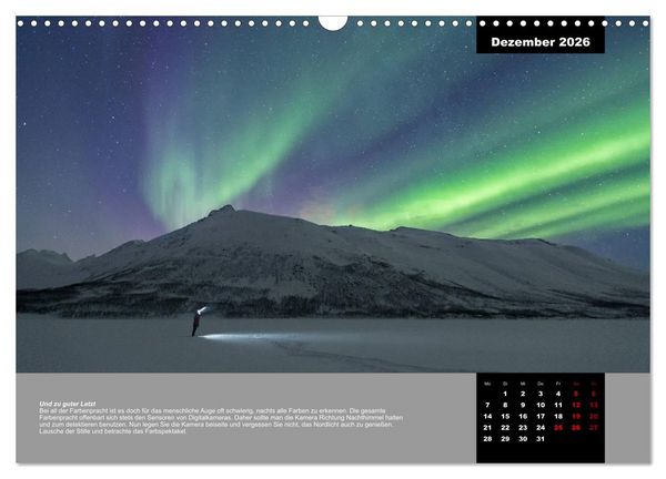 Produktbild: Wenn der Himmel gr&uuml;n wird (Wandkalender 2026 DIN A3 quer), CALVENDO Monatskalender