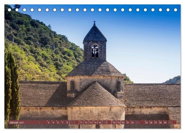 Produktbild: Frankreich. Ein Streifzug durch die D&ouml;rfer der franz&ouml;sischen Provence (Tischkalender 2027 DIN A5 quer), CALVENDO Monatskalender
