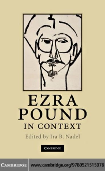 Produktbild: Ezra Pound in Context