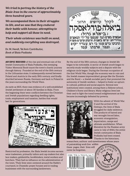 Produktbild: Memorial Book of Biala Podlaska