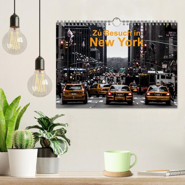 Produktbild: Zu Besuch in New York (Wandkalender 2026 DIN A4 quer), CALVENDO Monatskalender