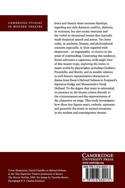 Produktbild: Irony and the Modern Theatre