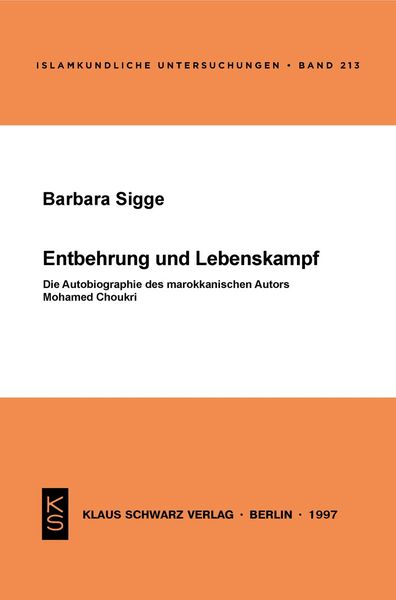 Entbehrung und Lebenskampf, Taschenbuch von Barbara Sigge, De Gruyter, 9783879972647