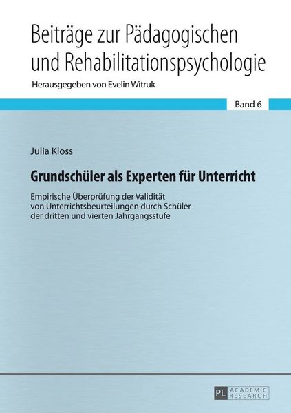 Produktbild: Grundsch&uuml;ler als Experten f&uuml;r Unterricht