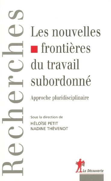 Produktbild: Les nouvelles fronti&egrave;res du travail subordonn&eacute;