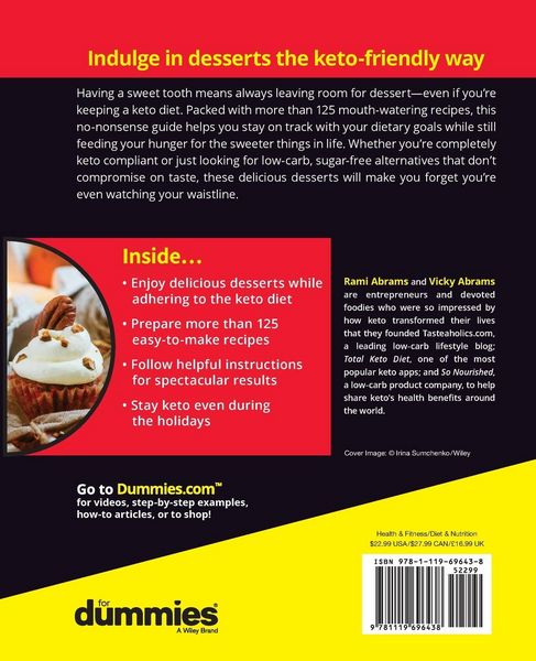 Produktbild: Keto Desserts for Dummies
