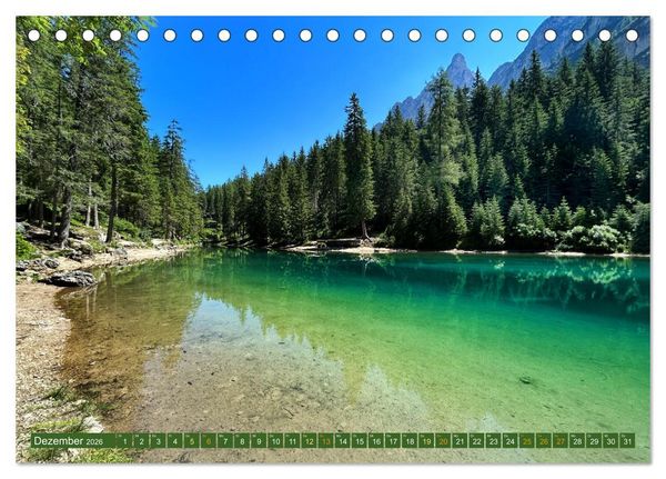 Produktbild: Erlebe mit mir die Sch&ouml;nheit der Alpen (Tischkalender 2026 DIN A5 quer), CALVENDO Monatskalender