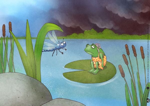 Produktbild: Frieda: Mit deiner dunklen Wolke bist du nicht allein! Kamishibai Bildkartenset
