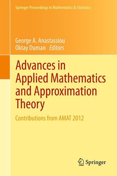 Produktbild: Advances in Applied Mathematics and Approximation Theory