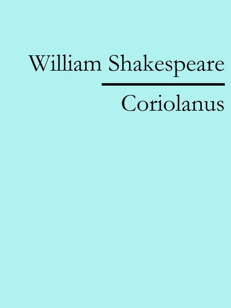Produktbild: Coriolanus