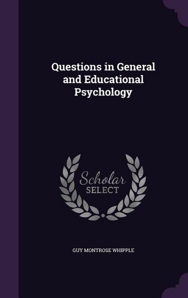 Produktbild: Questions in General and Educational Psychology