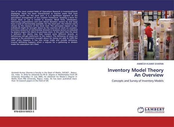 Produktbild: Inventory Model TheoryAn Overview