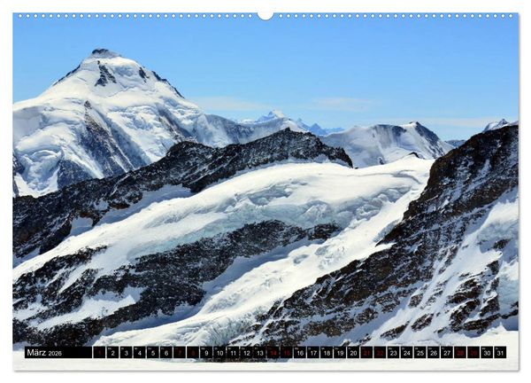 Produktbild: Bergmagie &ndash; Fotos aus dem Berner Oberland (hochwertiger Premium Wandkalender 2026 DIN A2 quer), Kunstdruck in Hochglanz