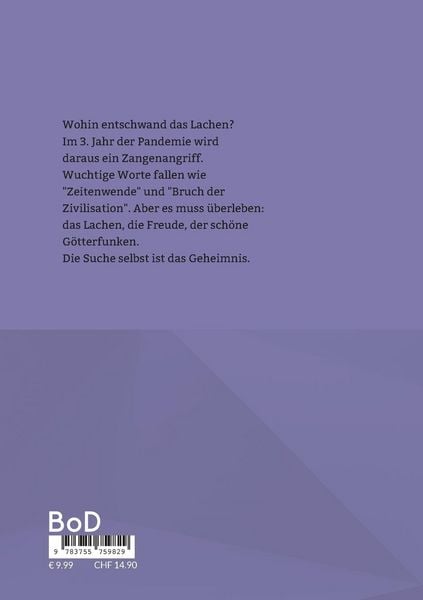 Produktbild: Das verlorene Lachen zur Zeitenwende