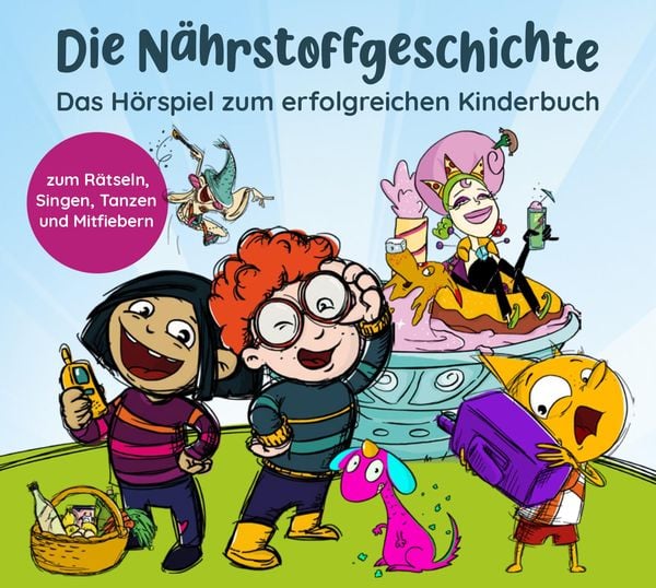 Produktbild: Die N&auml;hrstoffgeschichte. Begeistert Kinder f&uuml;r gem&uuml;siale Superkr&auml;fte!