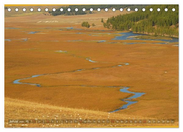 Produktbild: Mongolei - weites Land (Tischkalender 2026 DIN A5 quer), CALVENDO Monatskalender