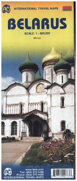 Produktbild: Topographische Karte Belarus