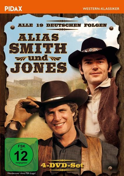 Alias Smith und Jones / Alle 19 deutsch synchronisierten Folgen der Kult-Westernserie (Pidax Western-Klassiker) [4 DVDs]