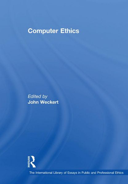 Produktbild: Computer Ethics