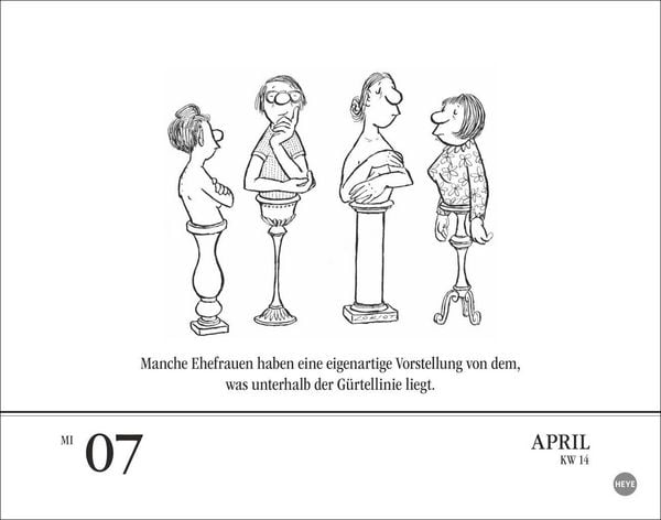 Produktbild: Loriot Tagesabrei&szlig;kalender 2027