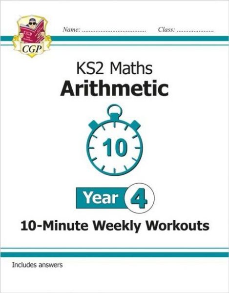 Produktbild: KS2 Year 4 Maths 10-Minute Weekly Workouts: Arithmetic