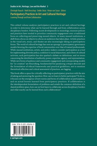 Produktbild: Participatory Practices in Art and Cultural Heritage