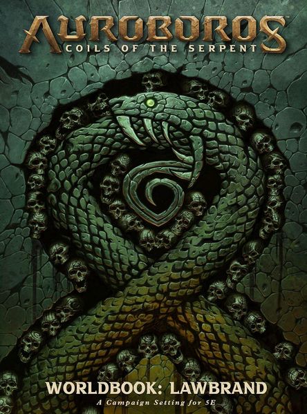 Produktbild: Auroboros: Coils of the Serpent: Worldbook - Lawbrand RPG