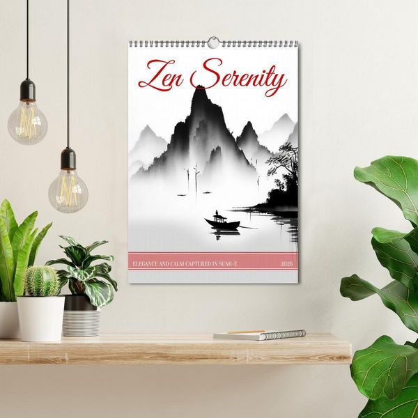 Produktbild: Zen Serenity (Wall Calendar 2026 DIN A3 portrait), CALVENDO 12 Month Wall Calendar