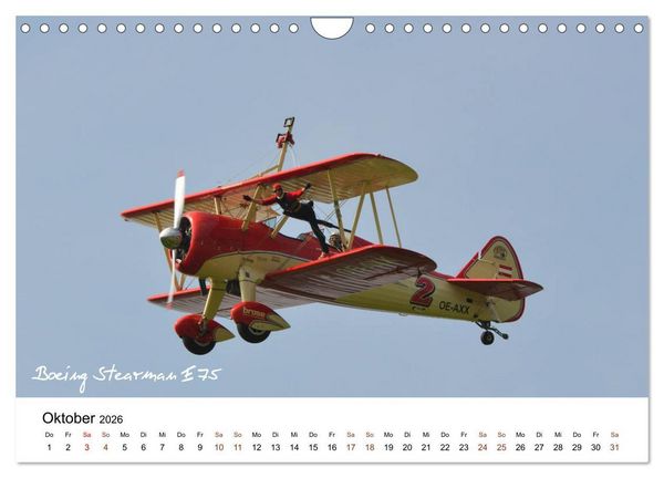 Produktbild: Faszination Kunst- und Segelflug (Wandkalender 2026 DIN A4 quer), CALVENDO Monatskalender