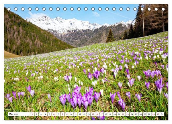 Produktbild: S&uuml;dtirol, das Ultental Traumhafte Landschaften (Tischkalender 2027 DIN A5 quer), CALVENDO Monatskalender