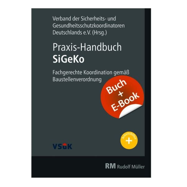 Produktbild: Praxis-Handbuch SiGeKo - mit E-Book