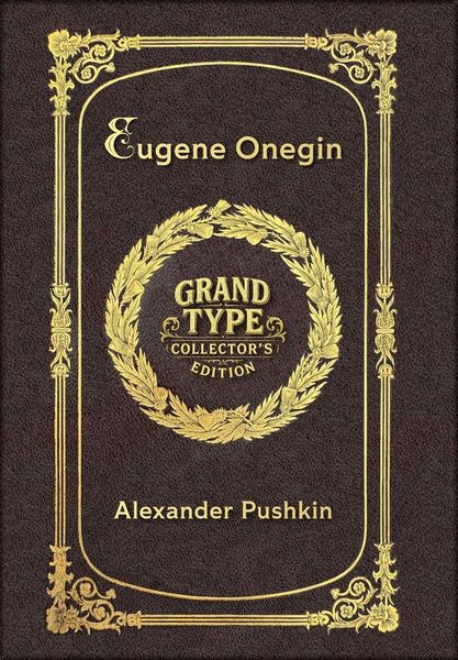 Produktbild: Large Print - Eugene Onegin - Grand Type Collector's Edition - Matte Hardcover with Dust Jacket