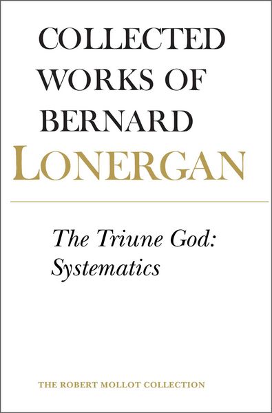 Produktbild: Lonergan, B: The Triune God