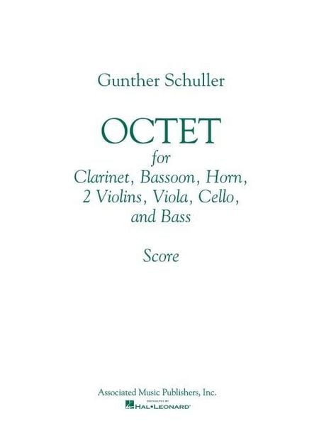 Produktbild: Octet: Full Score