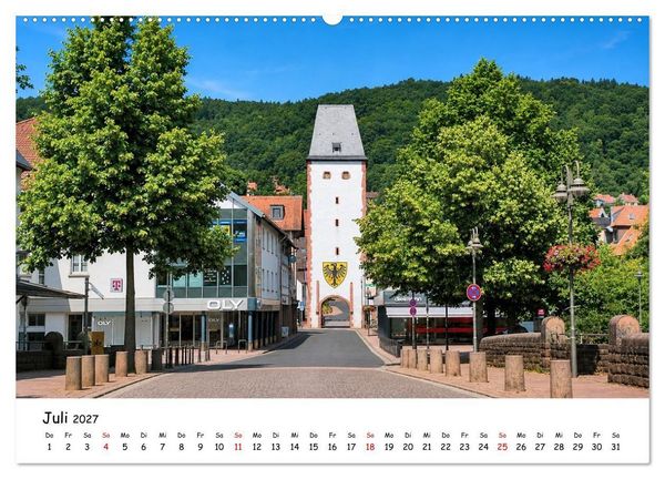 Produktbild: Gelnhausen Meerholz und Hailer (hochwertiger Premium Wandkalender 2027 DIN A2 quer), Kunstdruck in Hochglanz